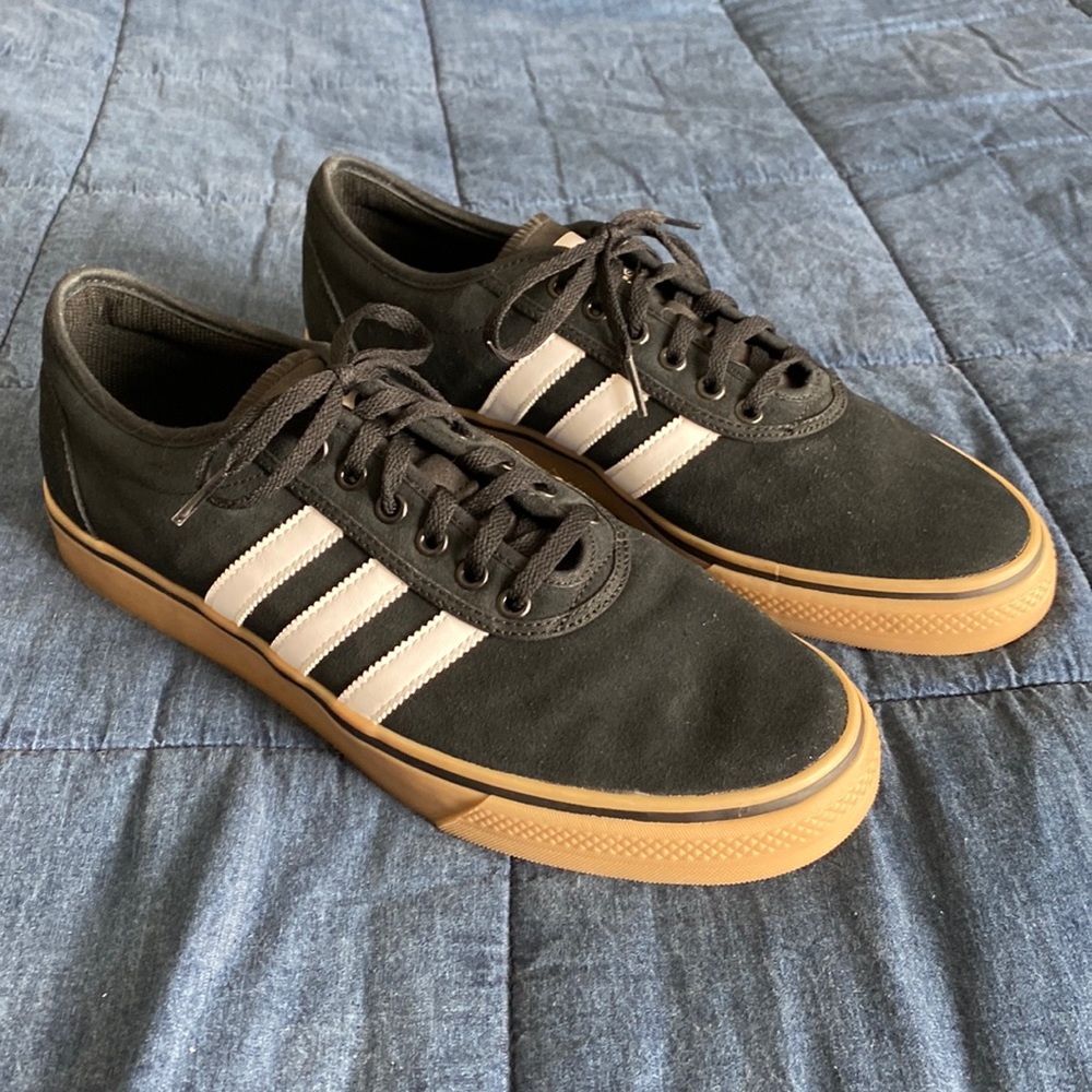 Black adidas sneakers